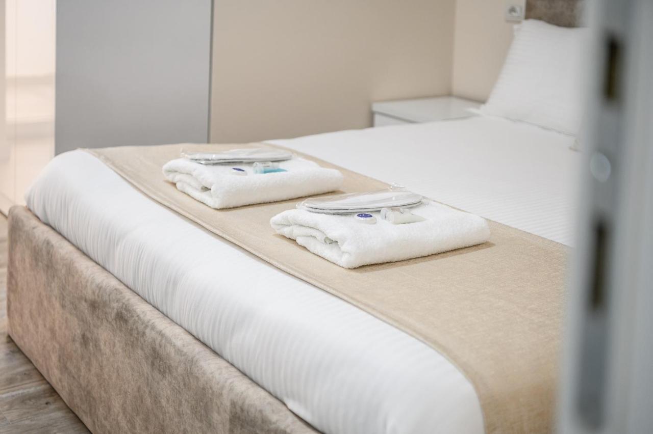 Miku Apartment-City Walk 1Bd Stylish Apartment Tiranë Eksteriør bilde