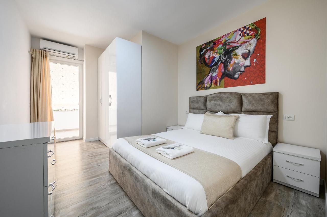 Miku Apartment-City Walk 1Bd Stylish Apartment Tiranë Eksteriør bilde
